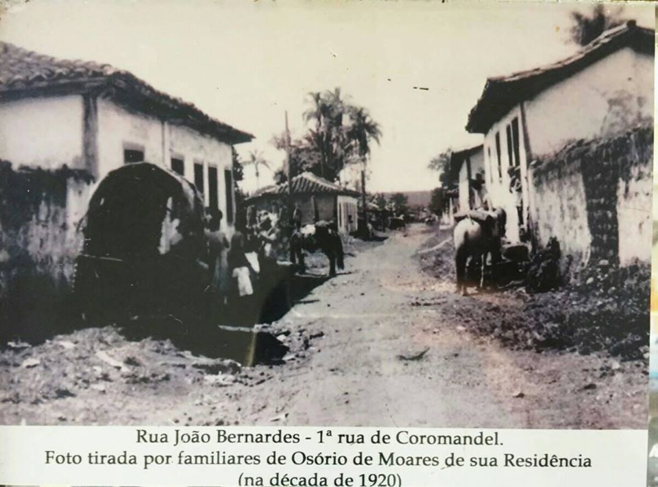 Foto de Coromandel nos tempos de Celestino Pereira Dayrell 