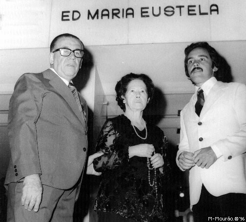 Clmaco Ramos Diniz, Maria Eustela Mouro de Miranda (Tetela) e Frederico Miranda Diniz